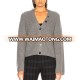 wholesale ladies short button cardigan top with cashmere sweater women